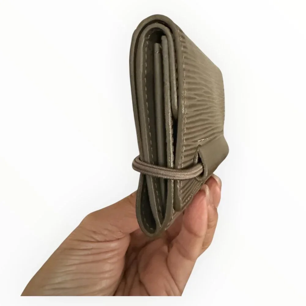 Vintage Louis Vuitton Epi Porte Monnaie Elastic Compact Wallet | Brown - Picture 4 of 7